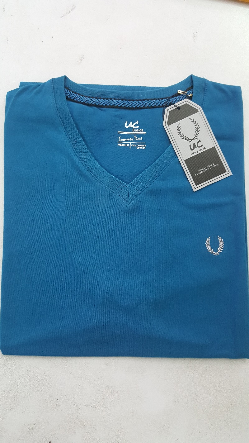 Dark Blue – V Neck – UC Garments