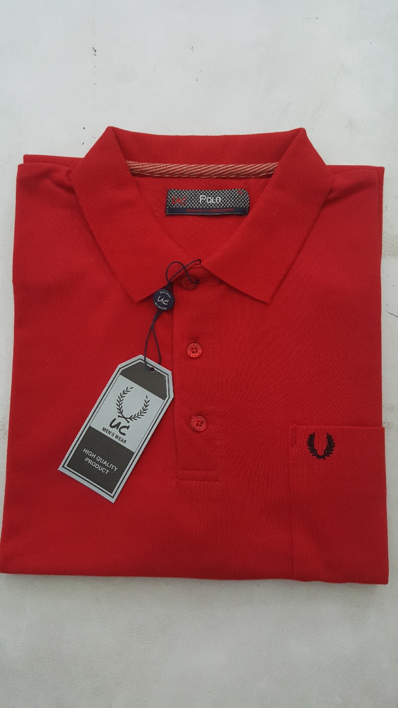 Red – Plain Polo – UC Garments